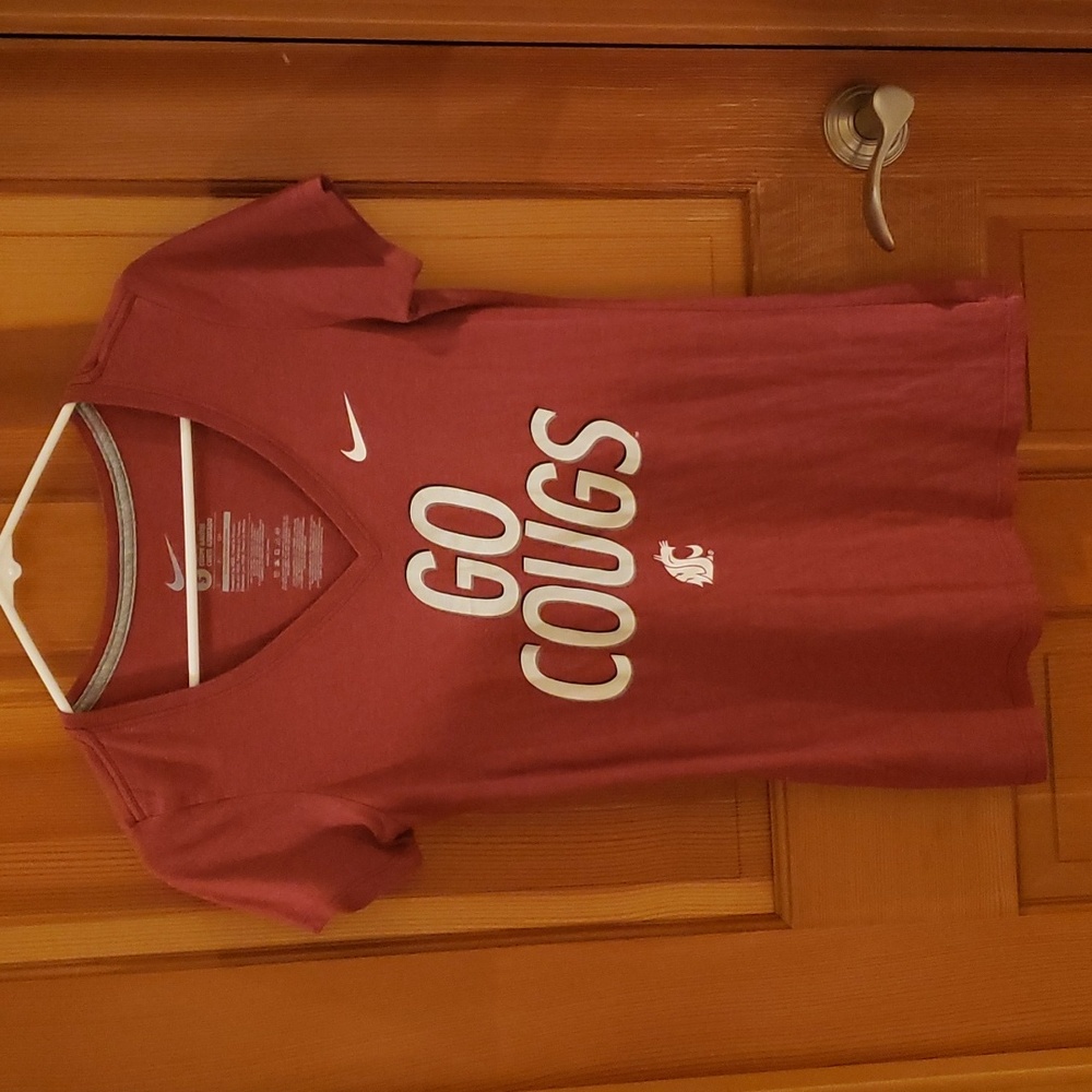 WSU Washington State University v neck t-shirt